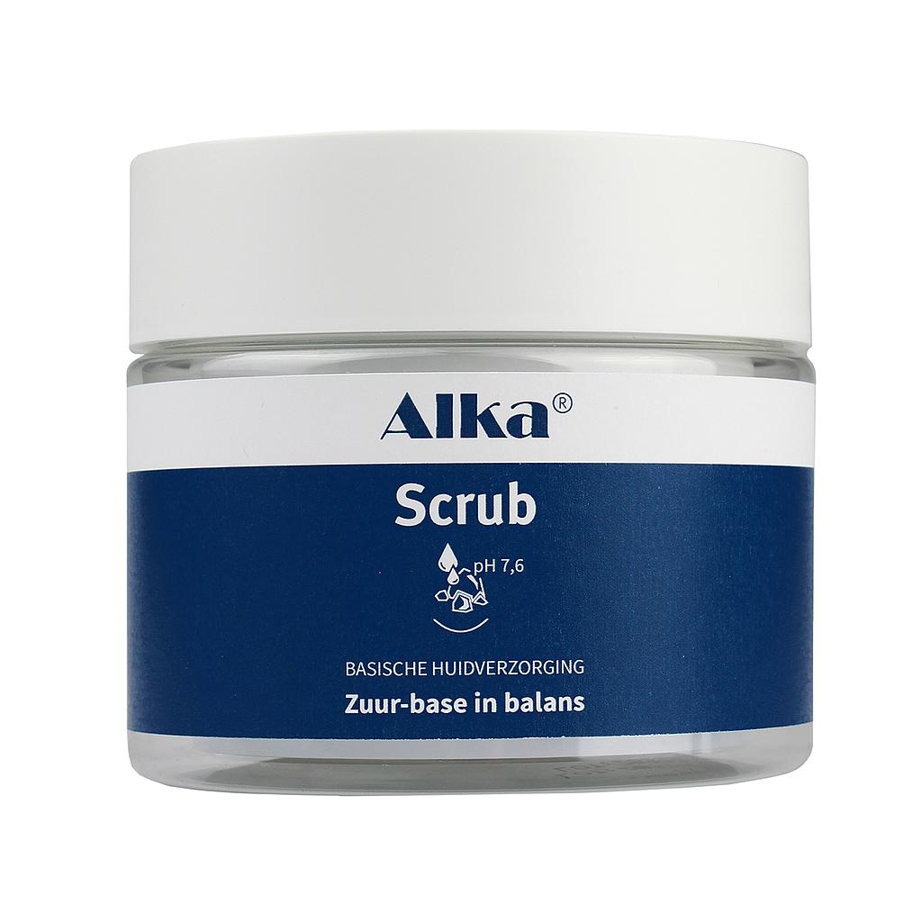 Alka Scrub in pot