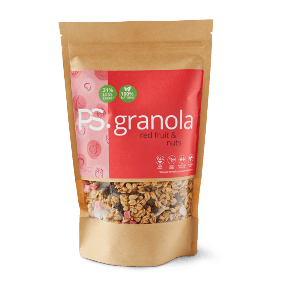 PS. Granola red fruit & nuts (400gr) FASE 3