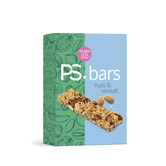 PS. Nuts & Sea Salt bar (6 st) FASE 3