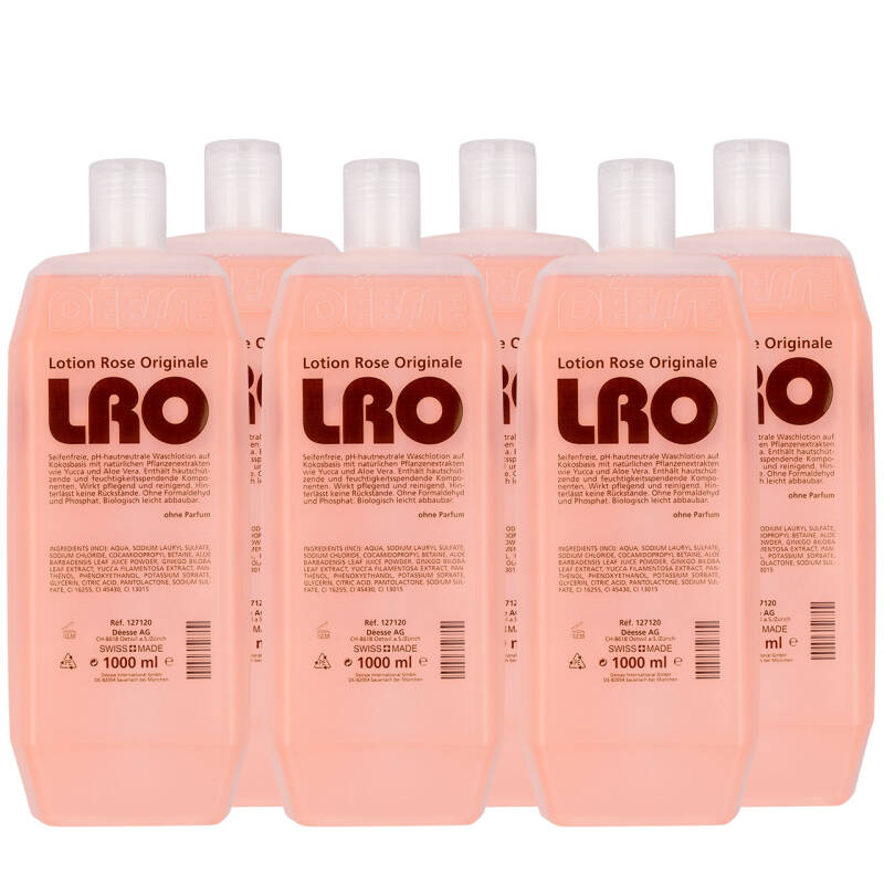 LRO Douchebad Rose (6x1liter) 